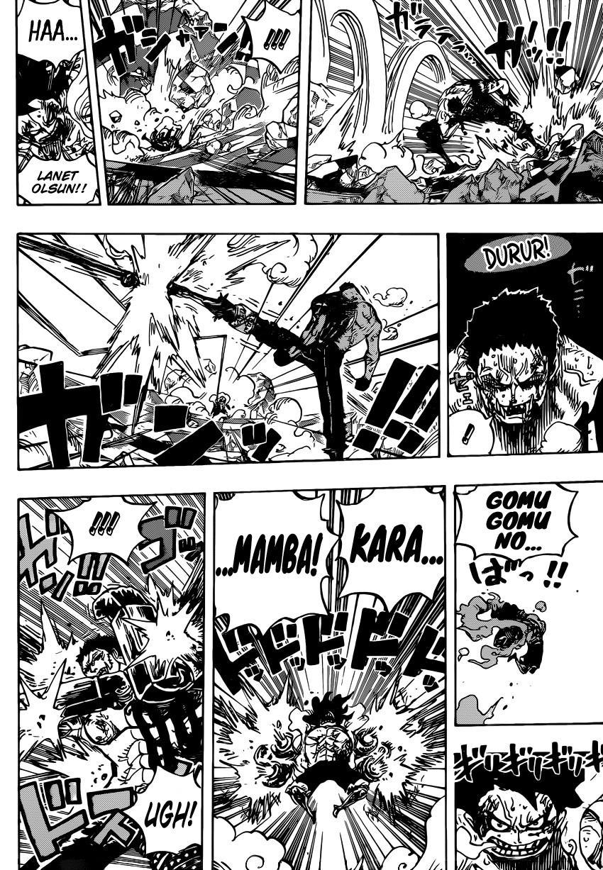 One Piece mangasının 0895 bölümünün 14. sayfasını okuyorsunuz.