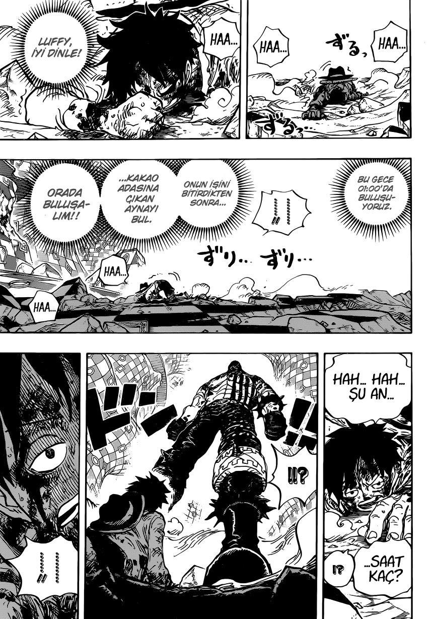 One Piece mangasının 0896 bölümünün 13. sayfasını okuyorsunuz.