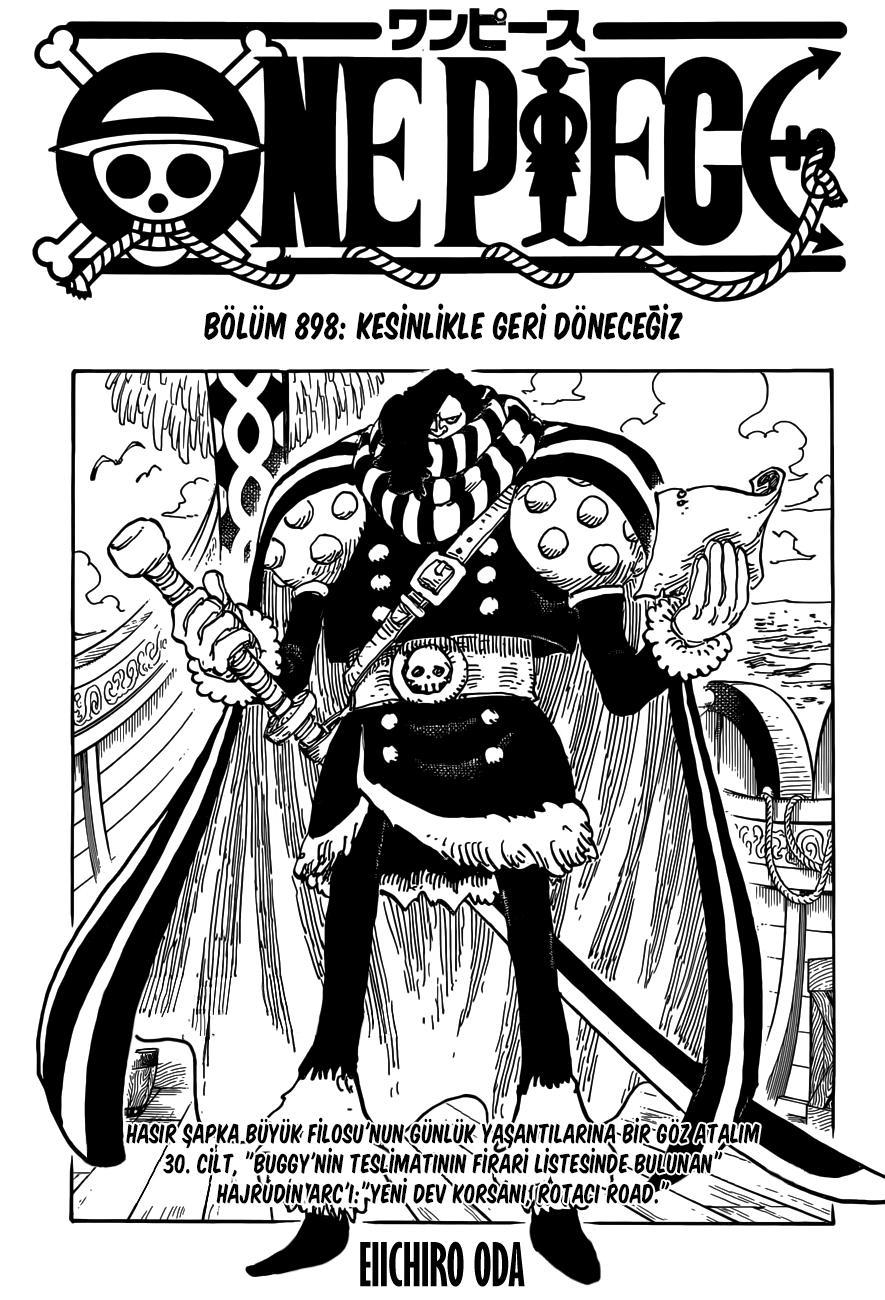One Piece mangasının 0898 bölümünün 2. sayfasını okuyorsunuz.