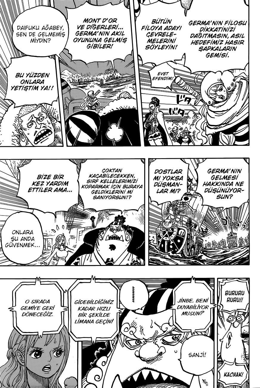 One Piece mangasının 0898 bölümünün 5. sayfasını okuyorsunuz.