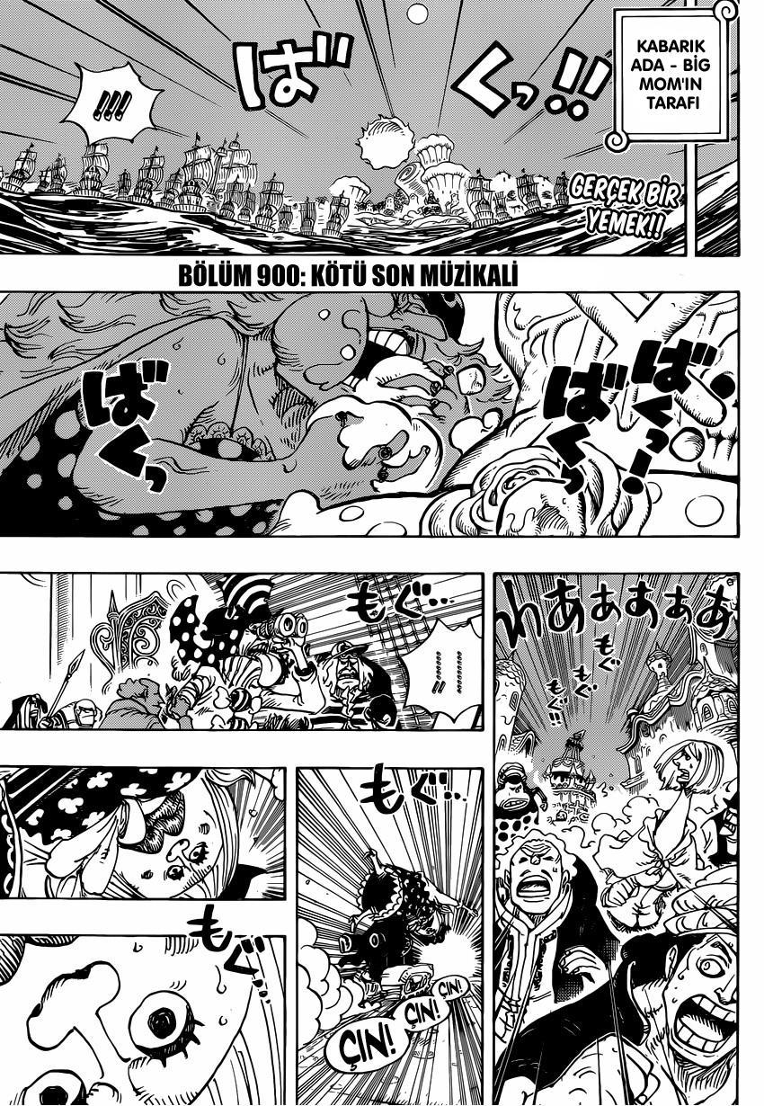 One Piece mangasının 0900 bölümünün 3. sayfasını okuyorsunuz.