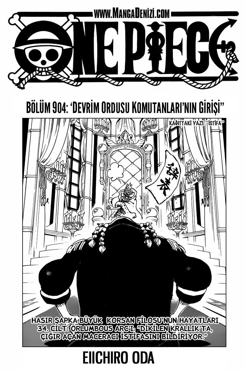 One Piece mangasının 0904 bölümünün 2. sayfasını okuyorsunuz.