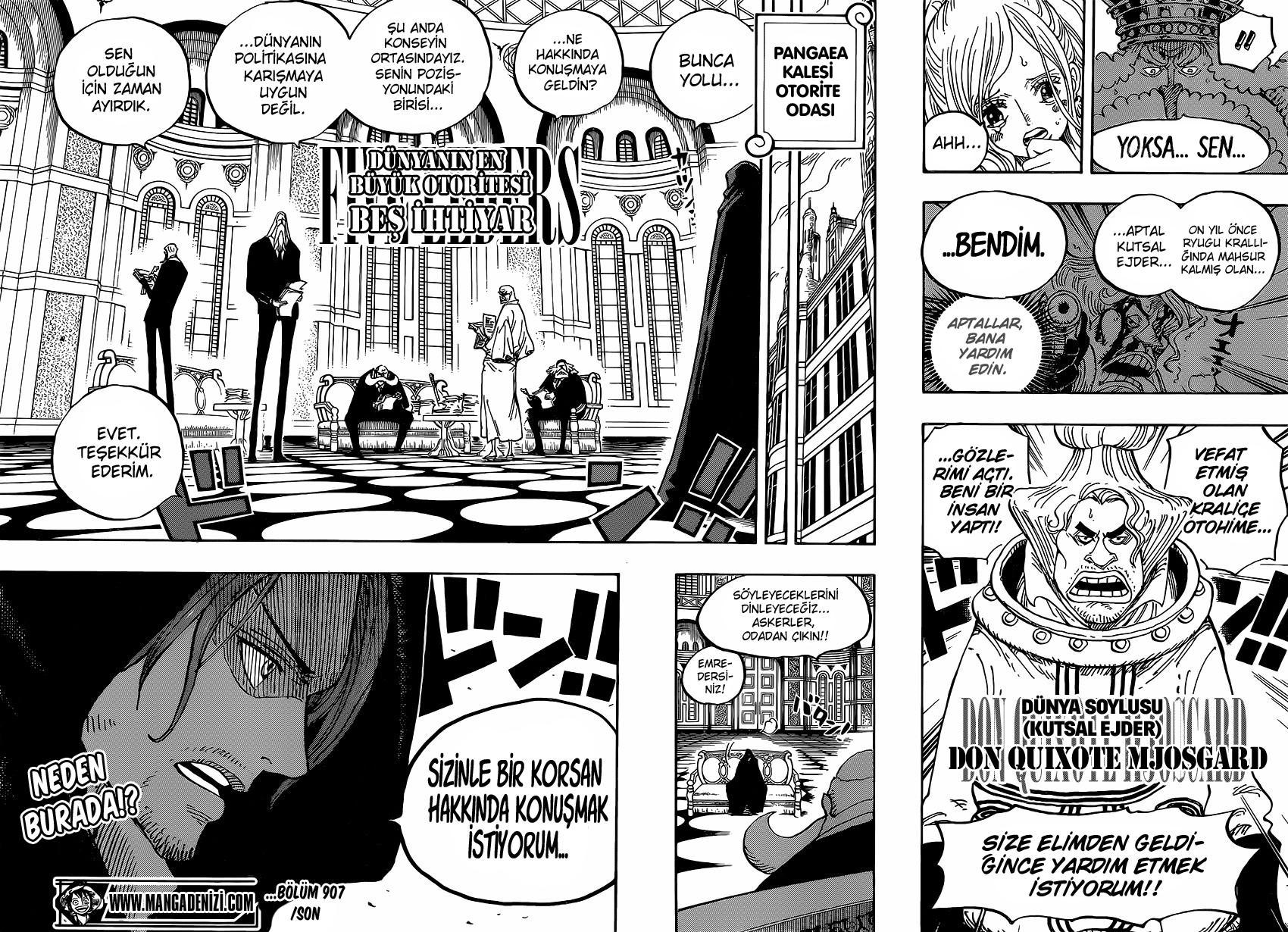 One Piece mangasının 0907 bölümünün 16. sayfasını okuyorsunuz.