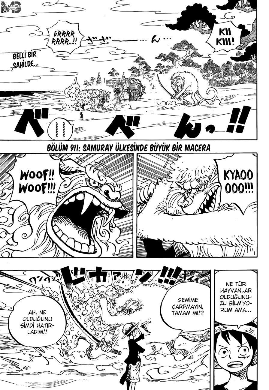 One Piece mangasının 0911 bölümünün 2. sayfasını okuyorsunuz.