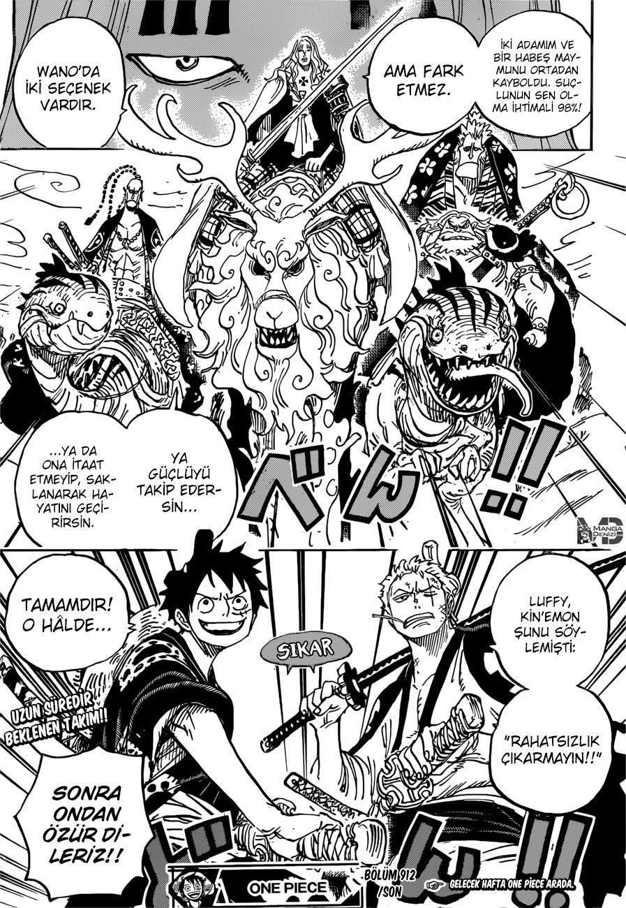 One Piece mangasının 0912 bölümünün 18. sayfasını okuyorsunuz.