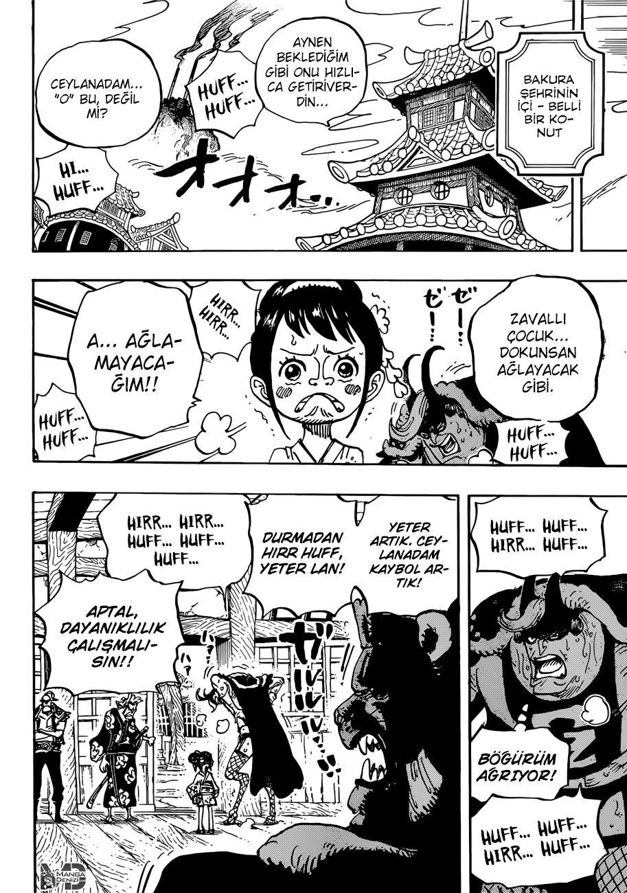 One Piece mangasının 0915 bölümünün 5. sayfasını okuyorsunuz.