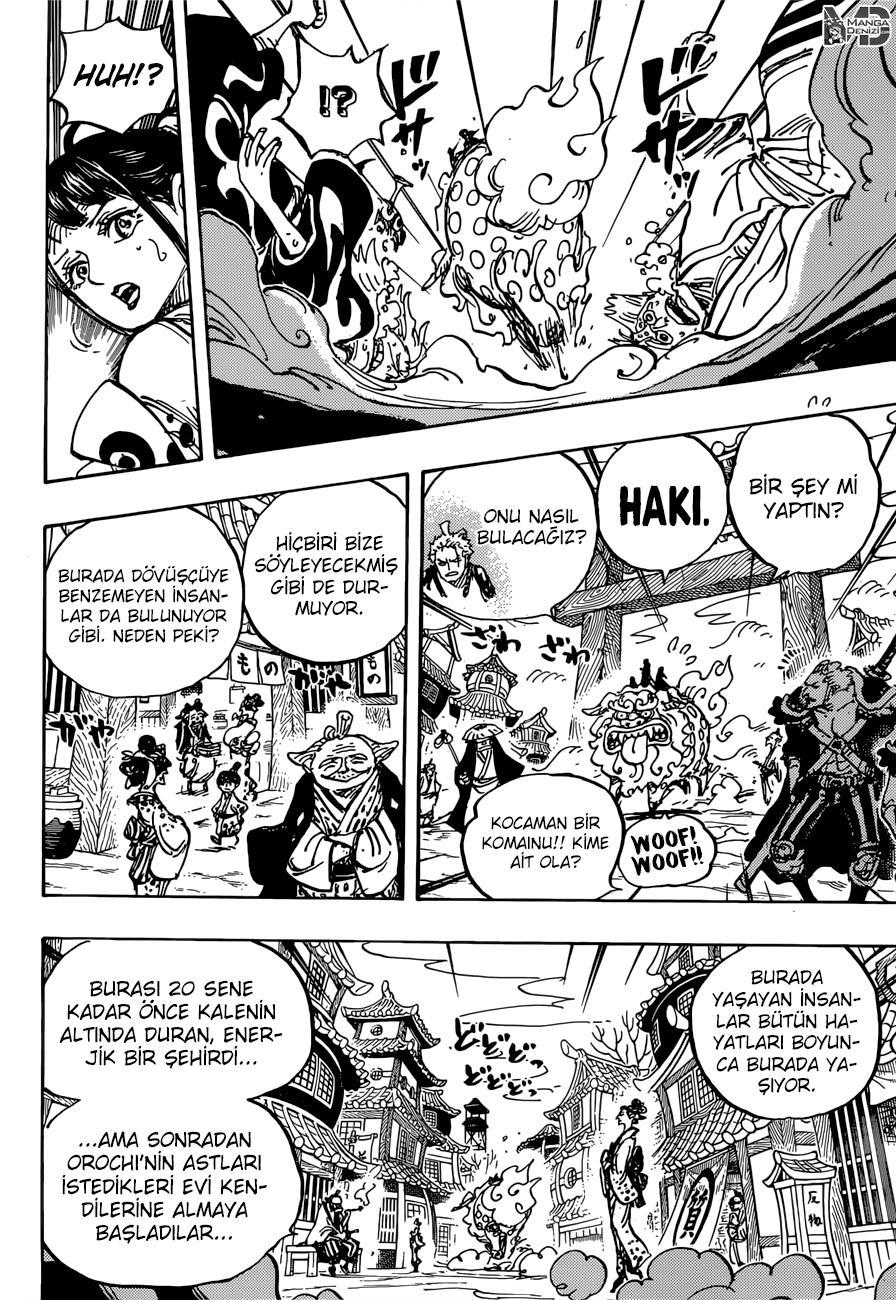 One Piece mangasının 0915 bölümünün 10. sayfasını okuyorsunuz.