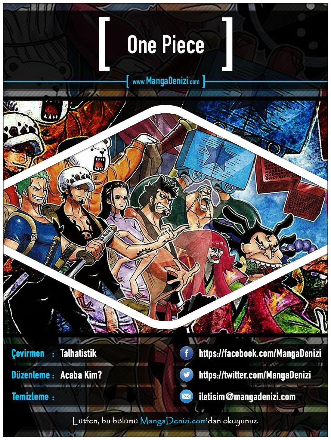 One Piece mangasının 0917 bölümünün 1. sayfasını okuyorsunuz.