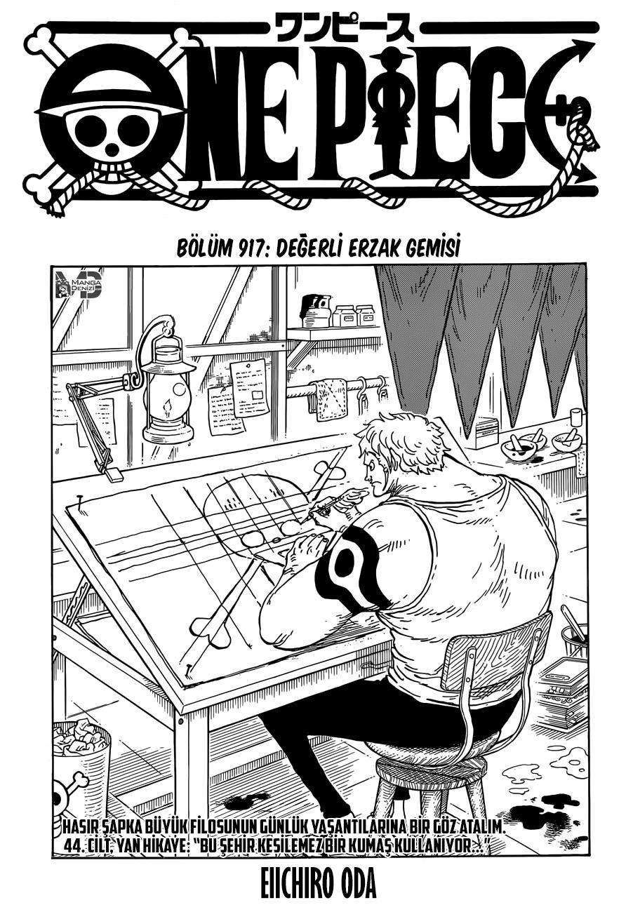 One Piece mangasının 0917 bölümünün 2. sayfasını okuyorsunuz.