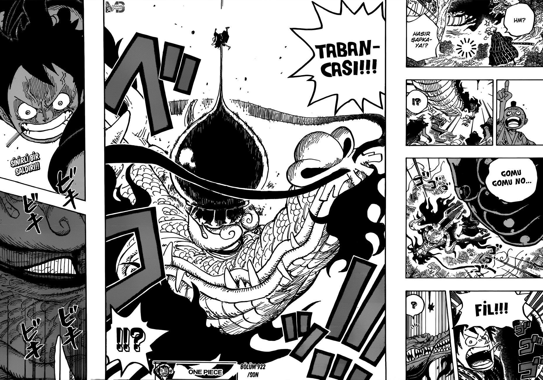 One Piece mangasının 0922 bölümünün 15. sayfasını okuyorsunuz.