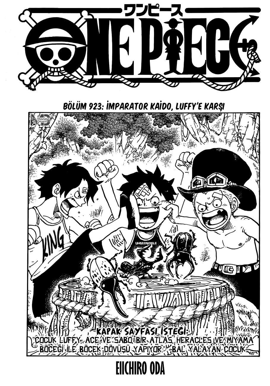One Piece mangasının 0923 bölümünün 2. sayfasını okuyorsunuz.
