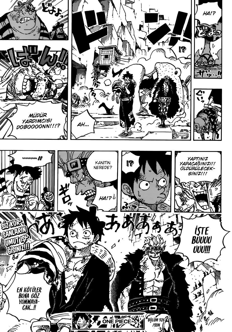 One Piece mangasının 0926 bölümünün 18. sayfasını okuyorsunuz.