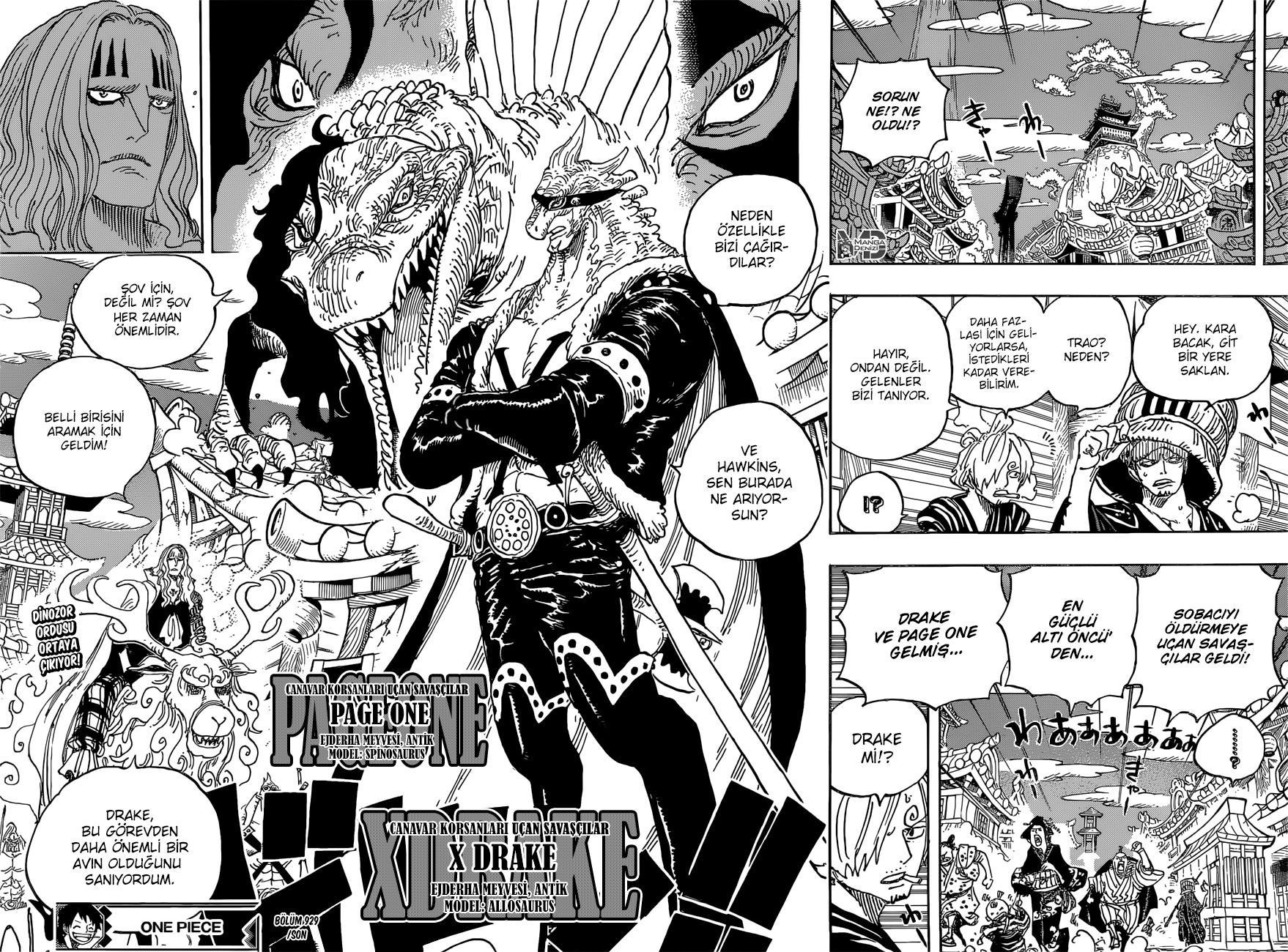 One Piece mangasının 0929 bölümünün 15. sayfasını okuyorsunuz.