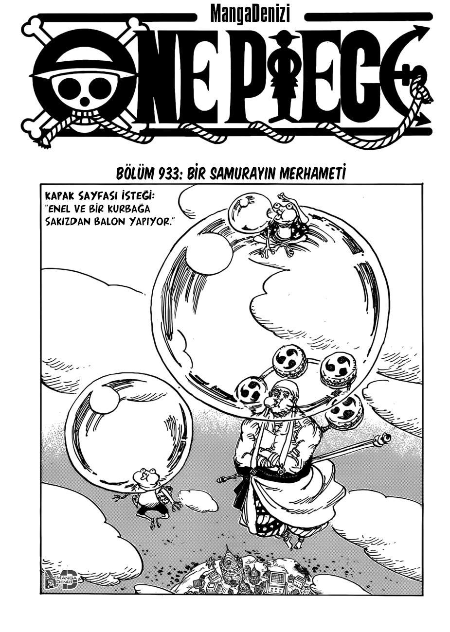 One Piece mangasının 0933 bölümünün 2. sayfasını okuyorsunuz.