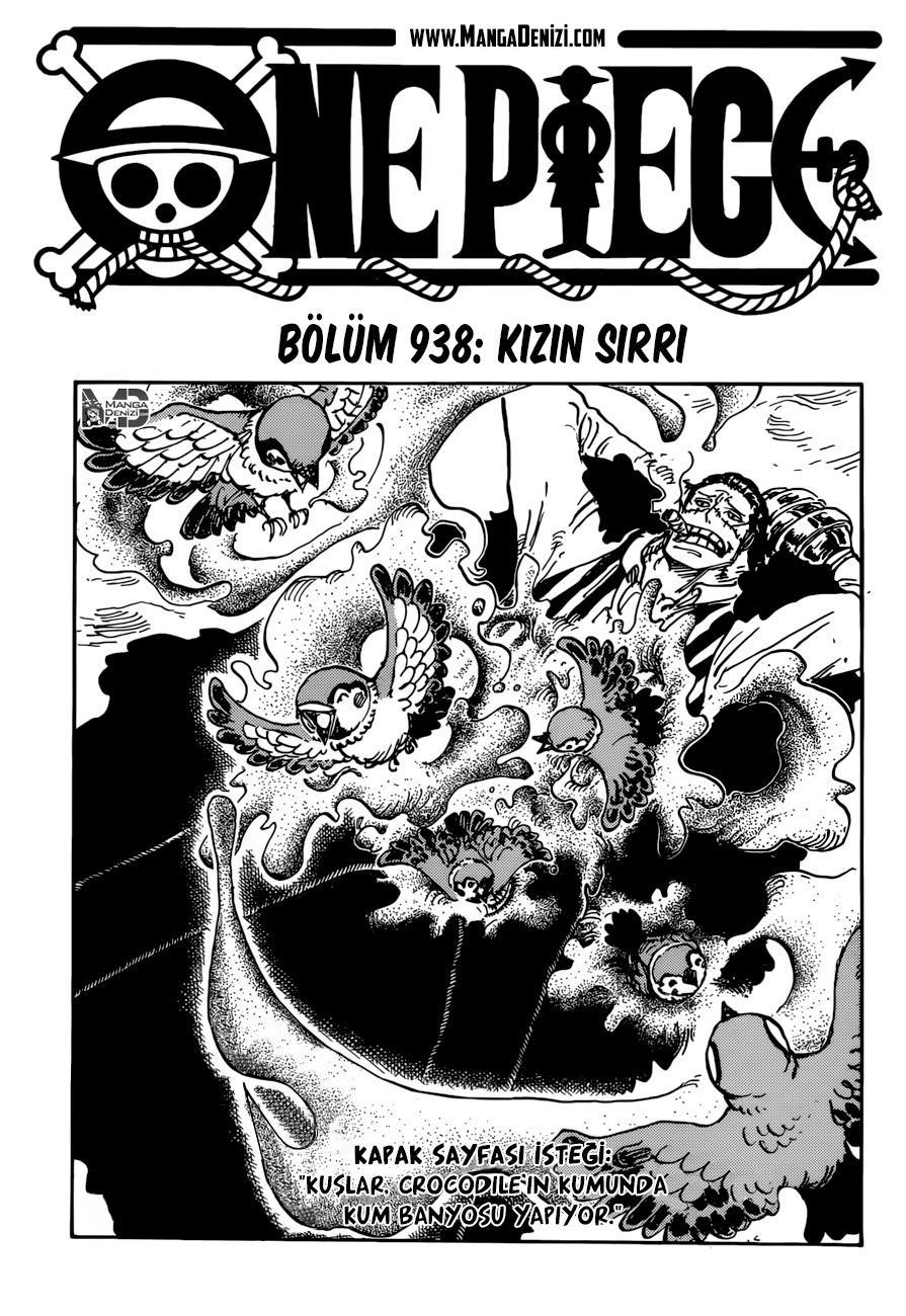 One Piece mangasının 0938 bölümünün 2. sayfasını okuyorsunuz.
