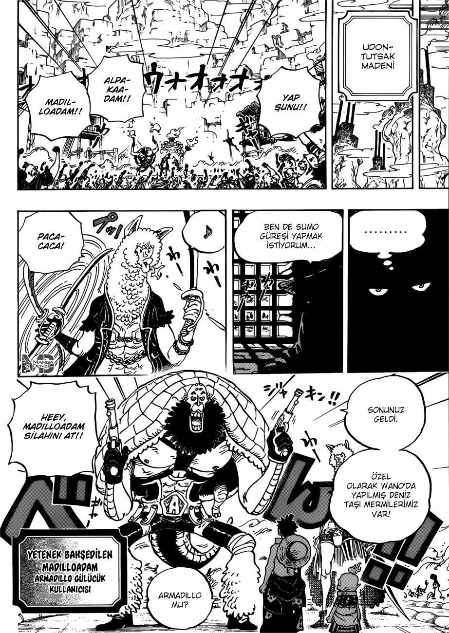 One Piece mangasının 0939 bölümünün 10. sayfasını okuyorsunuz.