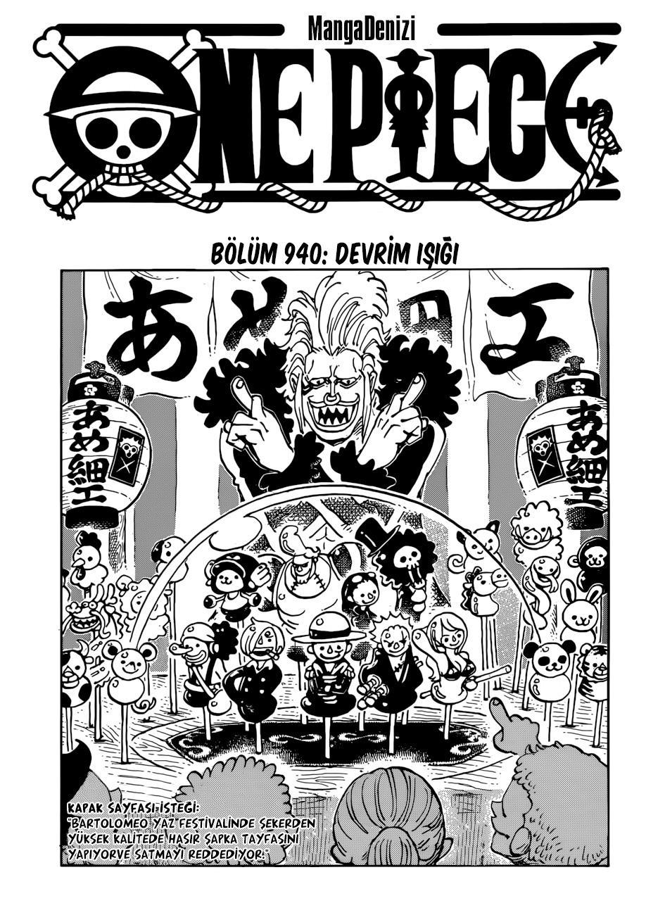 One Piece mangasının 0940 bölümünün 2. sayfasını okuyorsunuz.