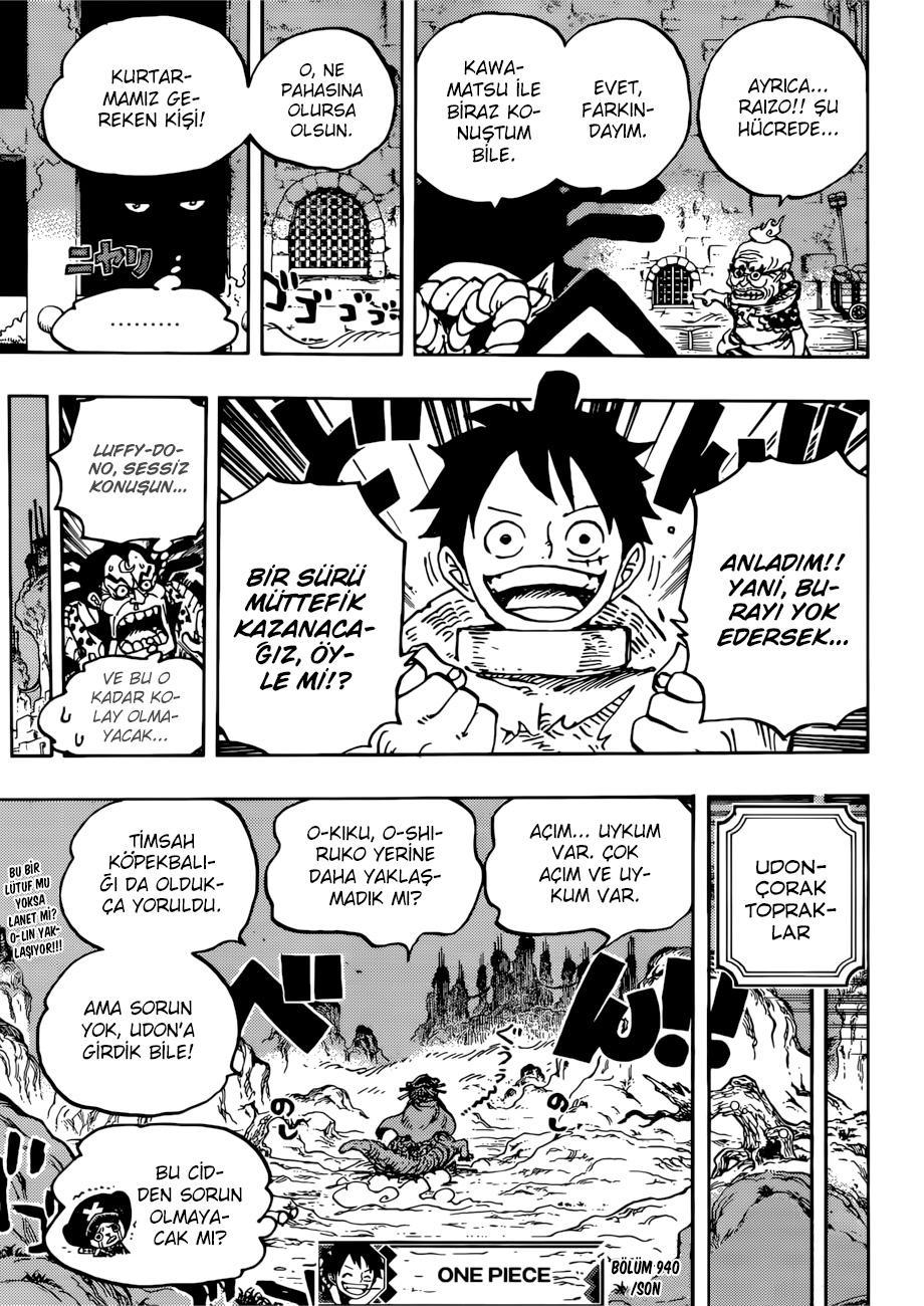 One Piece mangasının 0940 bölümünün 18. sayfasını okuyorsunuz.