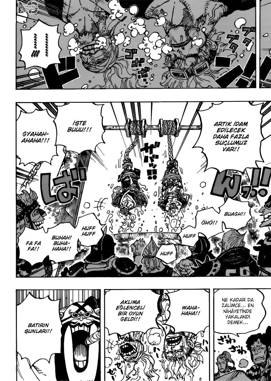 One Piece mangasının 0944 bölümünün 15. sayfasını okuyorsunuz.