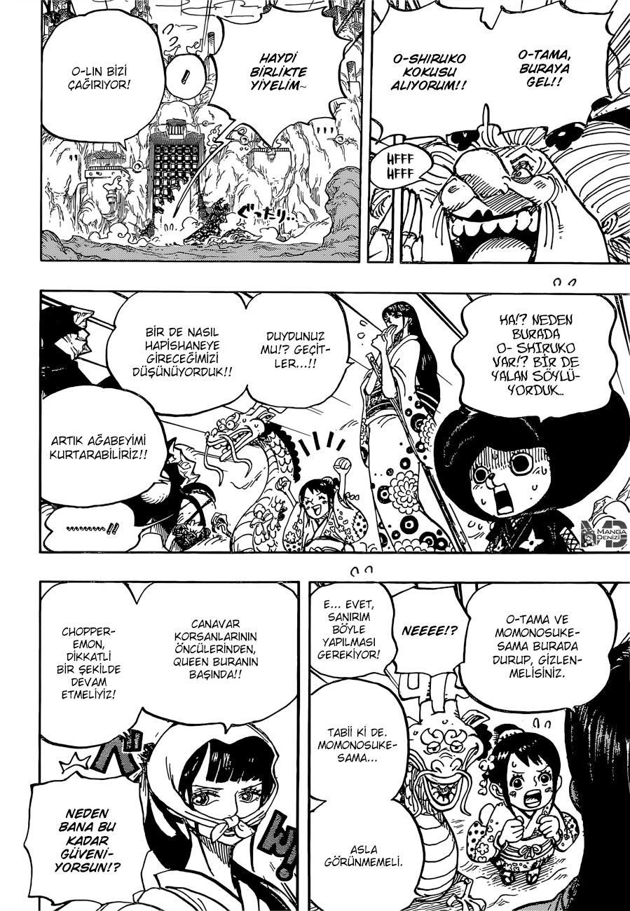 One Piece mangasının 0945 bölümünün 14. sayfasını okuyorsunuz.