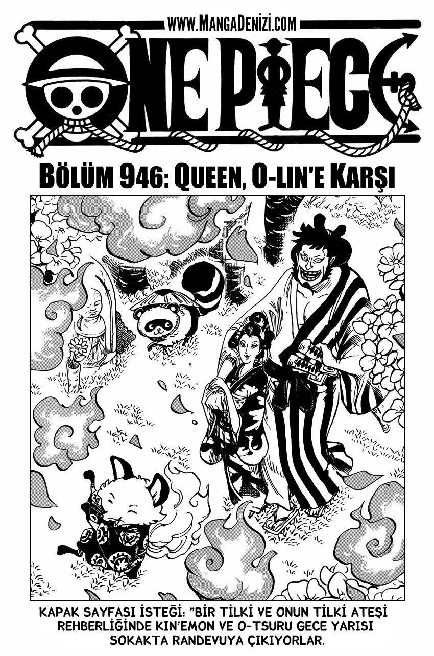 One Piece mangasının 0946 bölümünün 2. sayfasını okuyorsunuz.