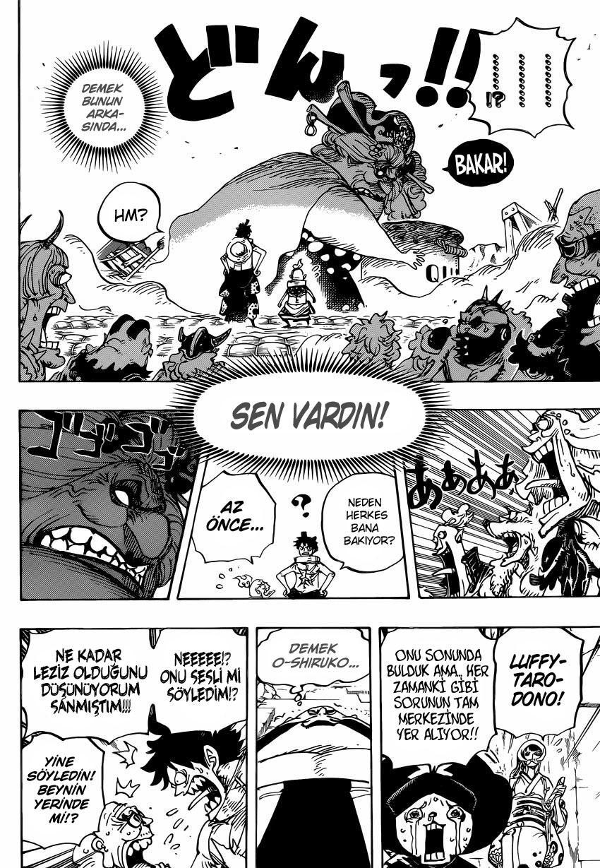 One Piece mangasının 0946 bölümünün 11. sayfasını okuyorsunuz.