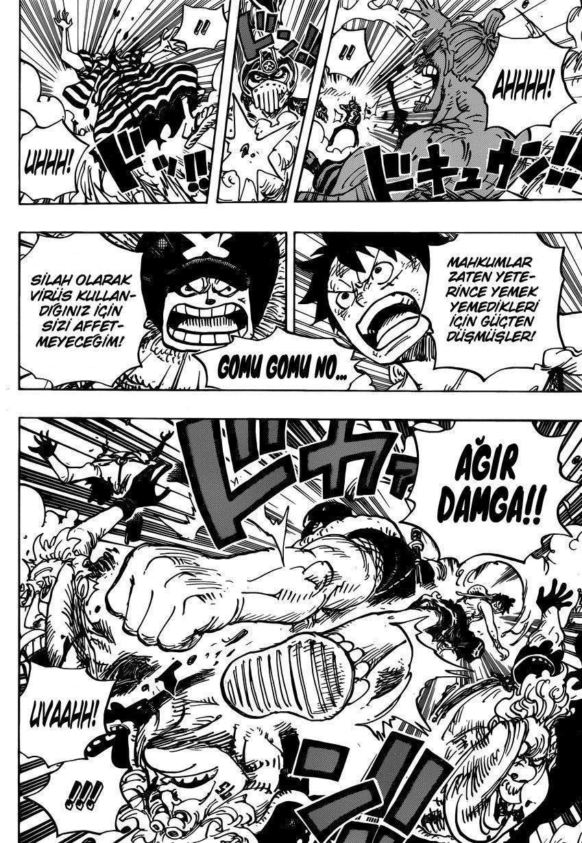 One Piece mangasının 0949 bölümünün 4. sayfasını okuyorsunuz.