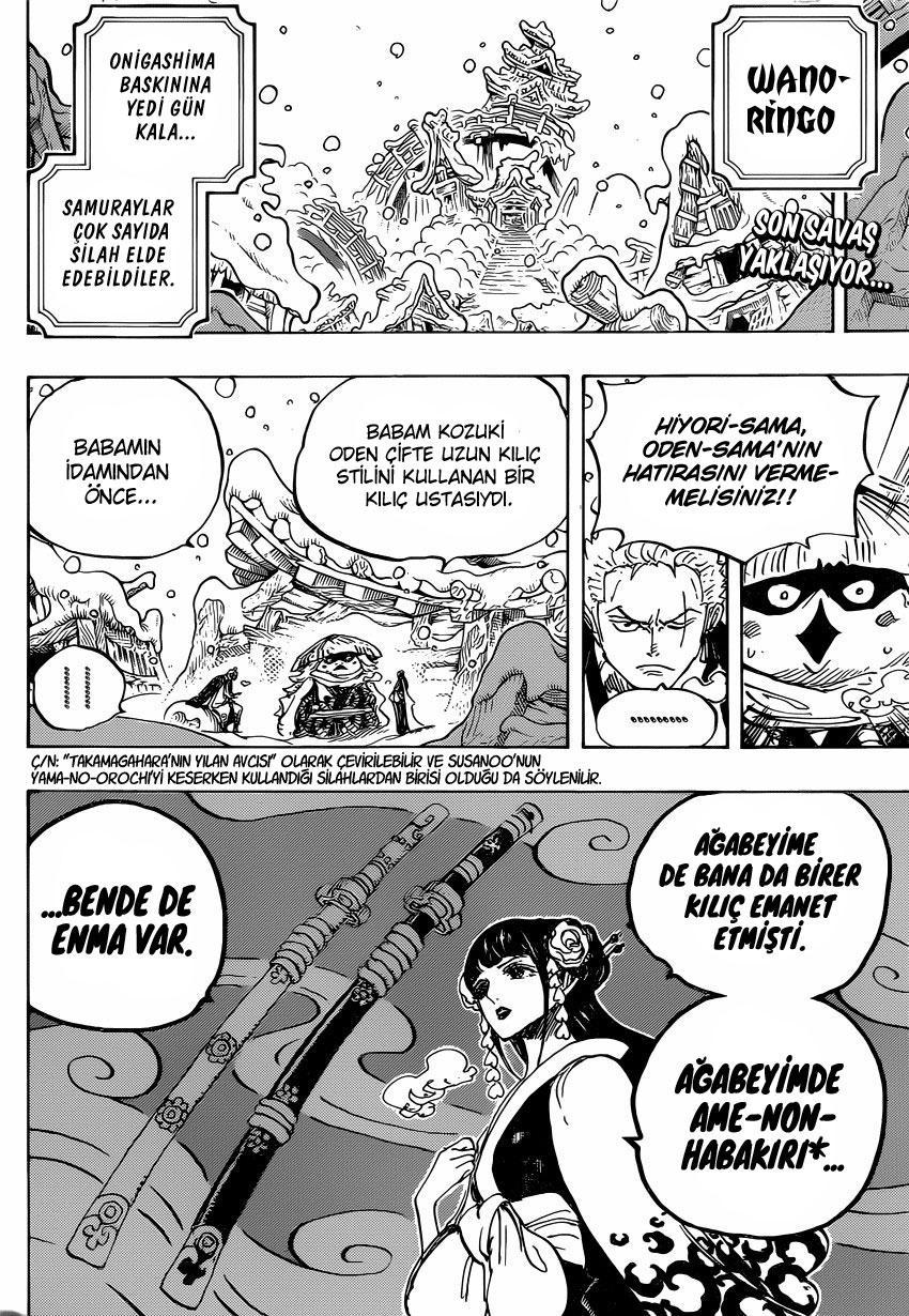 One Piece mangasının 0954 bölümünün 3. sayfasını okuyorsunuz.