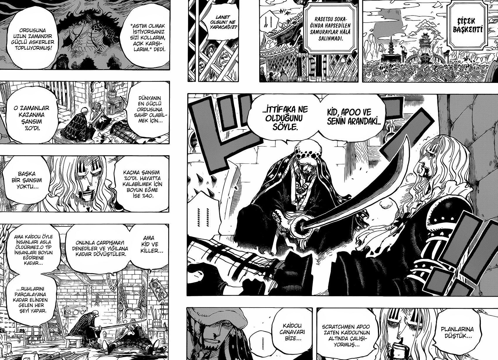 One Piece mangasının 0954 bölümünün 5. sayfasını okuyorsunuz.