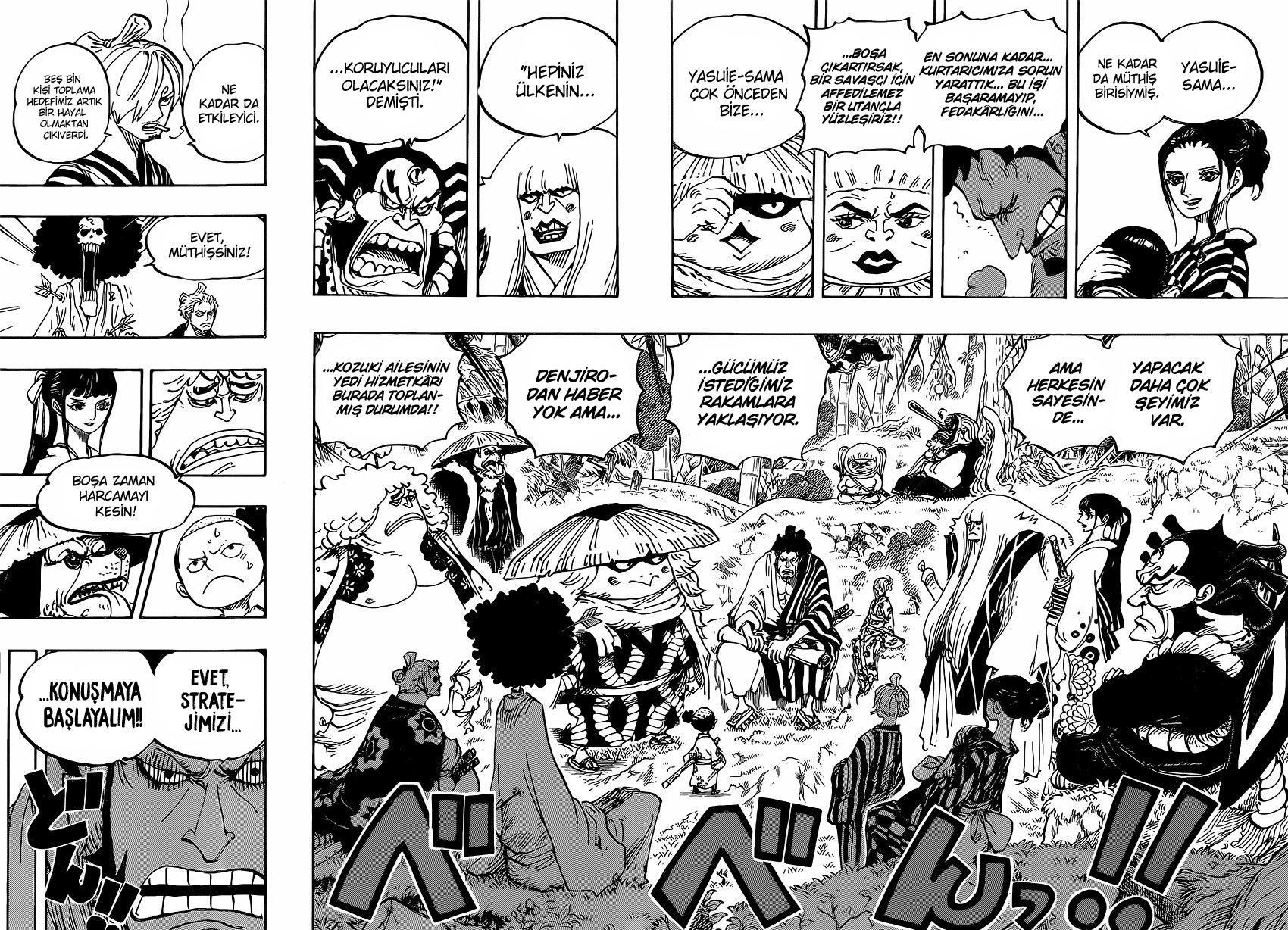 One Piece mangasının 0954 bölümünün 10. sayfasını okuyorsunuz.