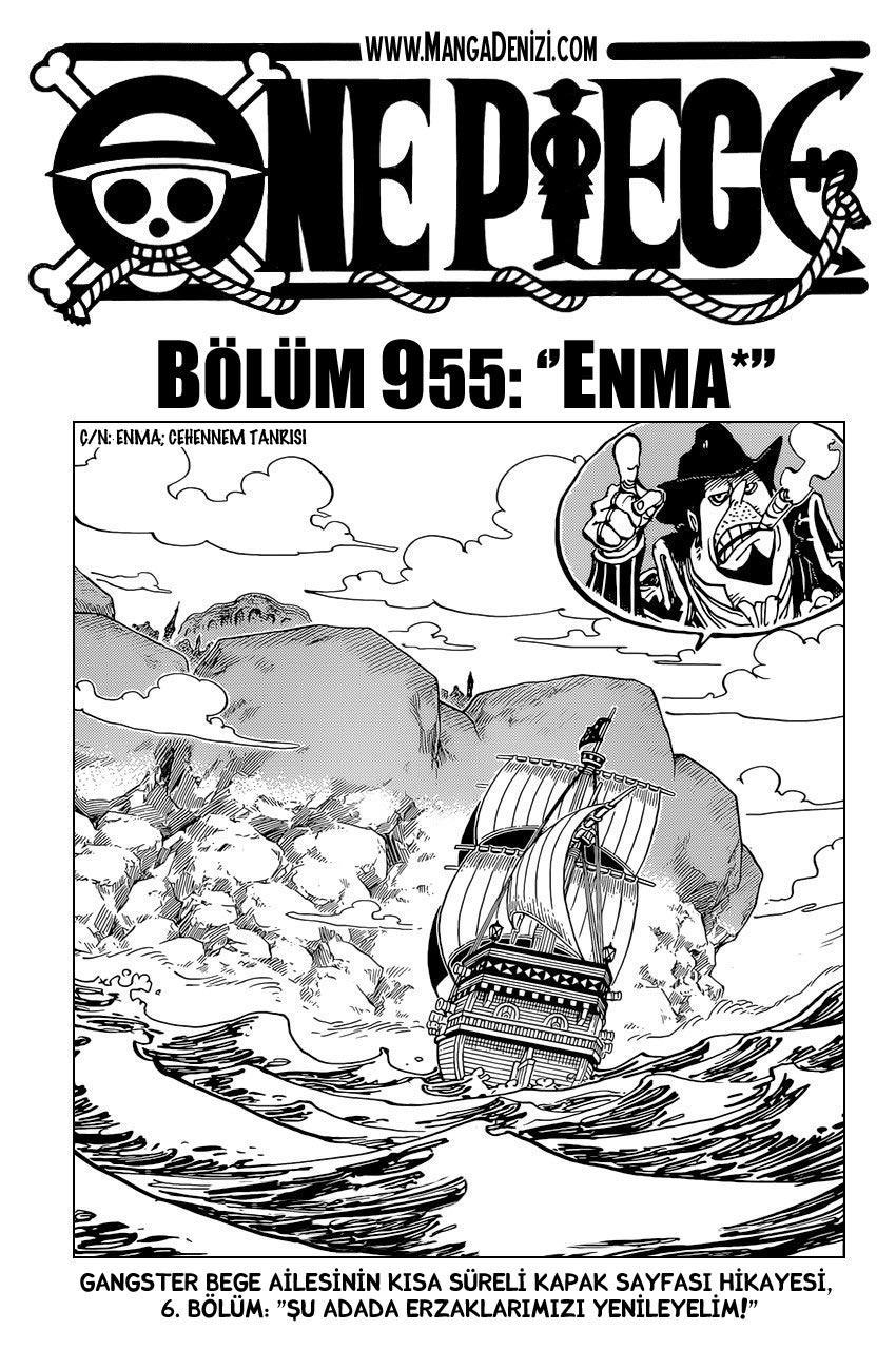 One Piece mangasının 0955 bölümünün 2. sayfasını okuyorsunuz.
