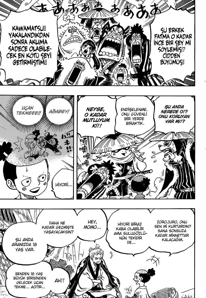 One Piece mangasının 0955 bölümünün 4. sayfasını okuyorsunuz.