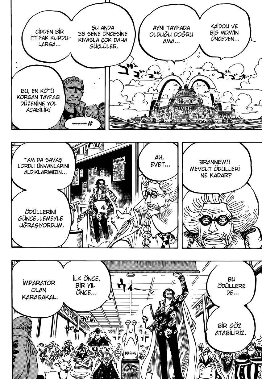 One Piece mangasının 0957 bölümünün 12. sayfasını okuyorsunuz.