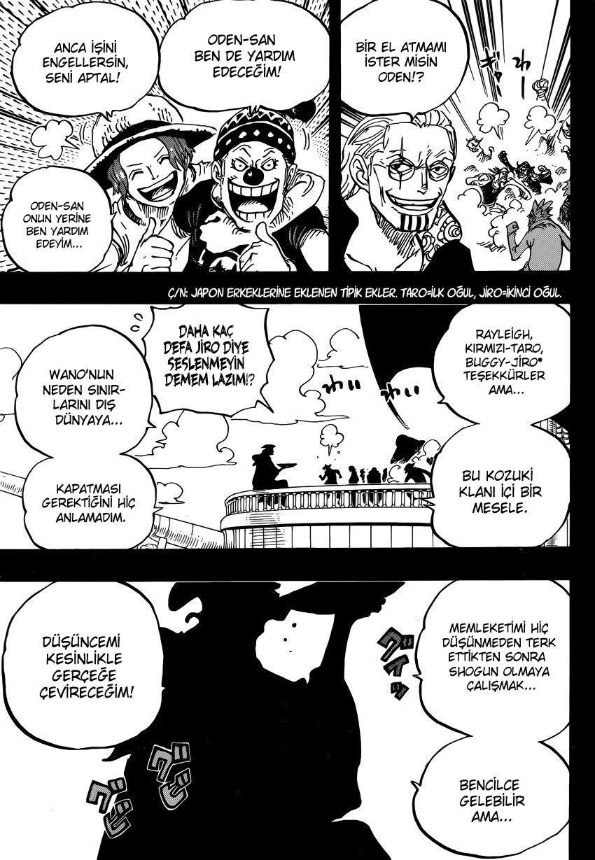 One Piece mangasının 0958 bölümünün 4. sayfasını okuyorsunuz.
