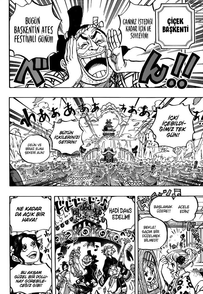 One Piece mangasının 0958 bölümünün 8. sayfasını okuyorsunuz.