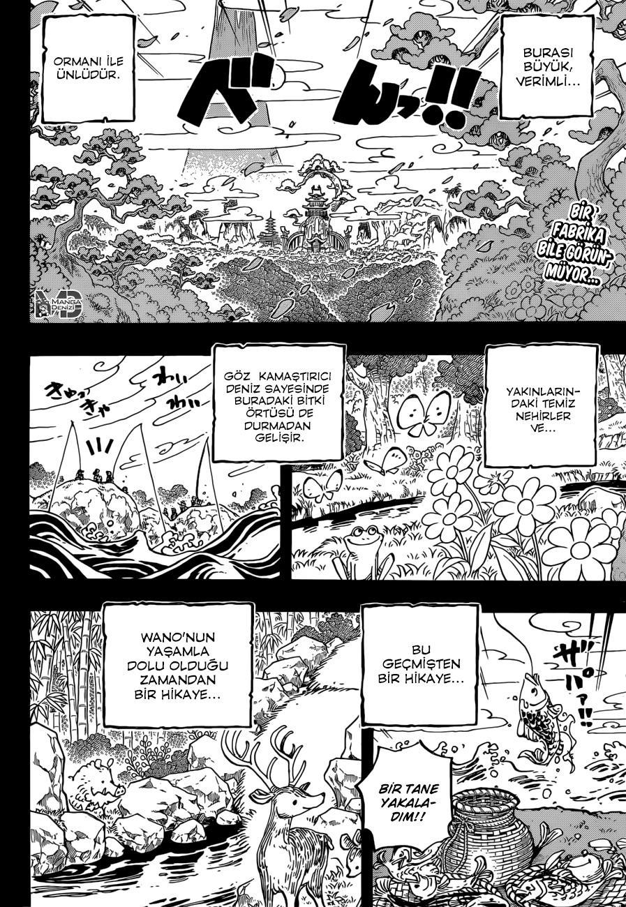 One Piece mangasının 0960 bölümünün 3. sayfasını okuyorsunuz.
