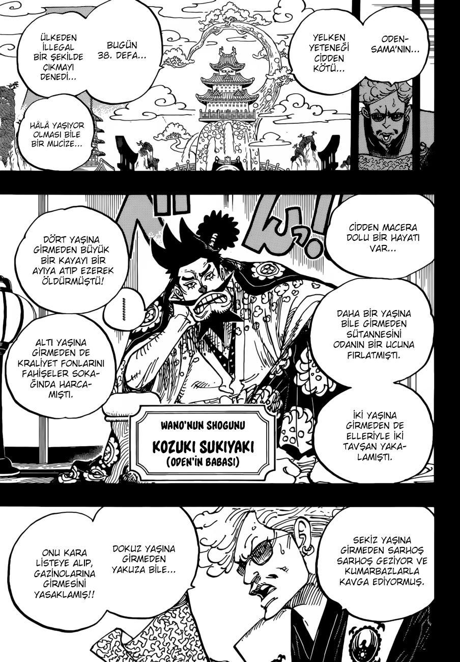 One Piece mangasının 0960 bölümünün 8. sayfasını okuyorsunuz.