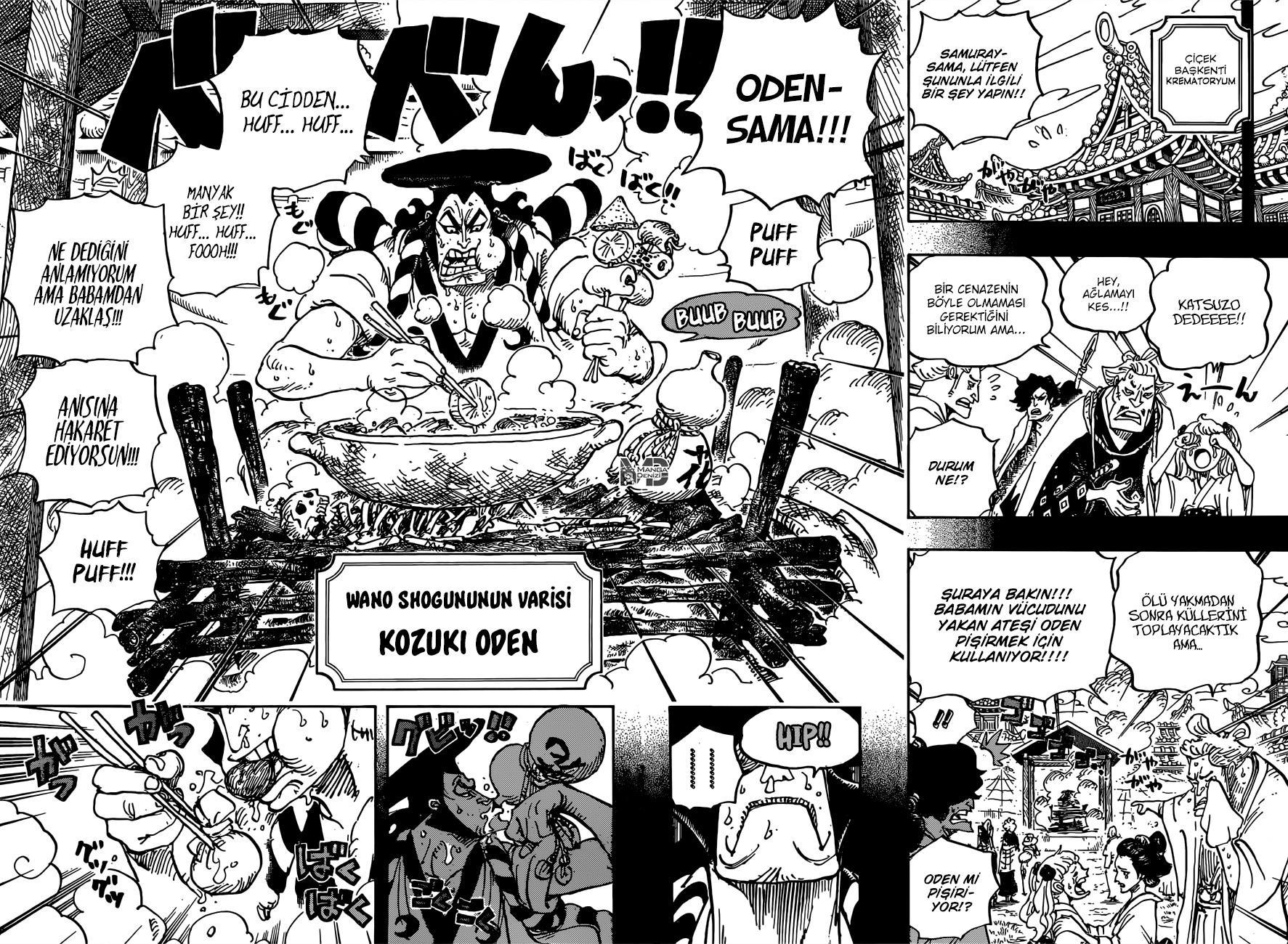 One Piece mangasının 0960 bölümünün 13. sayfasını okuyorsunuz.