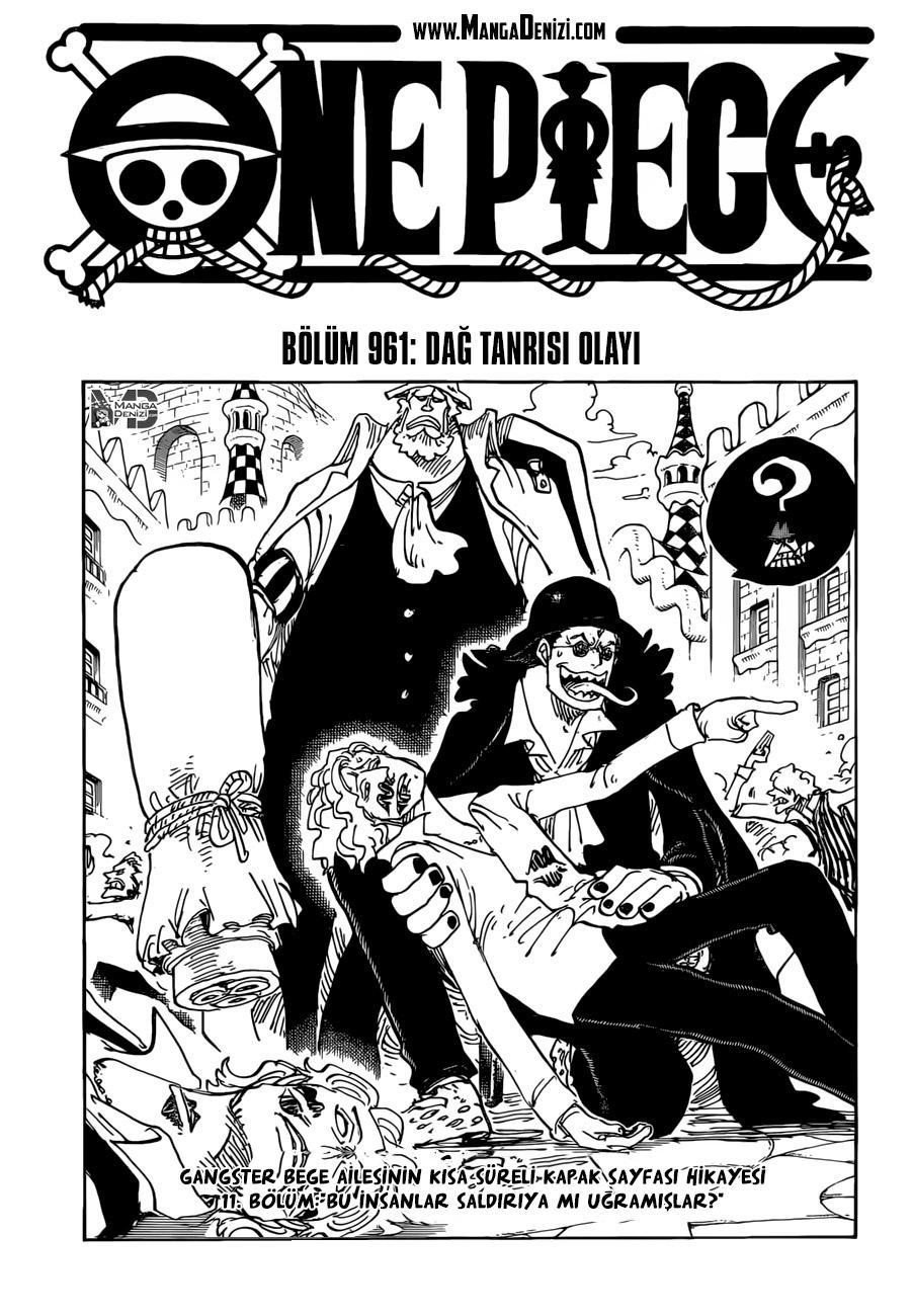 One Piece mangasının 0961 bölümünün 2. sayfasını okuyorsunuz.