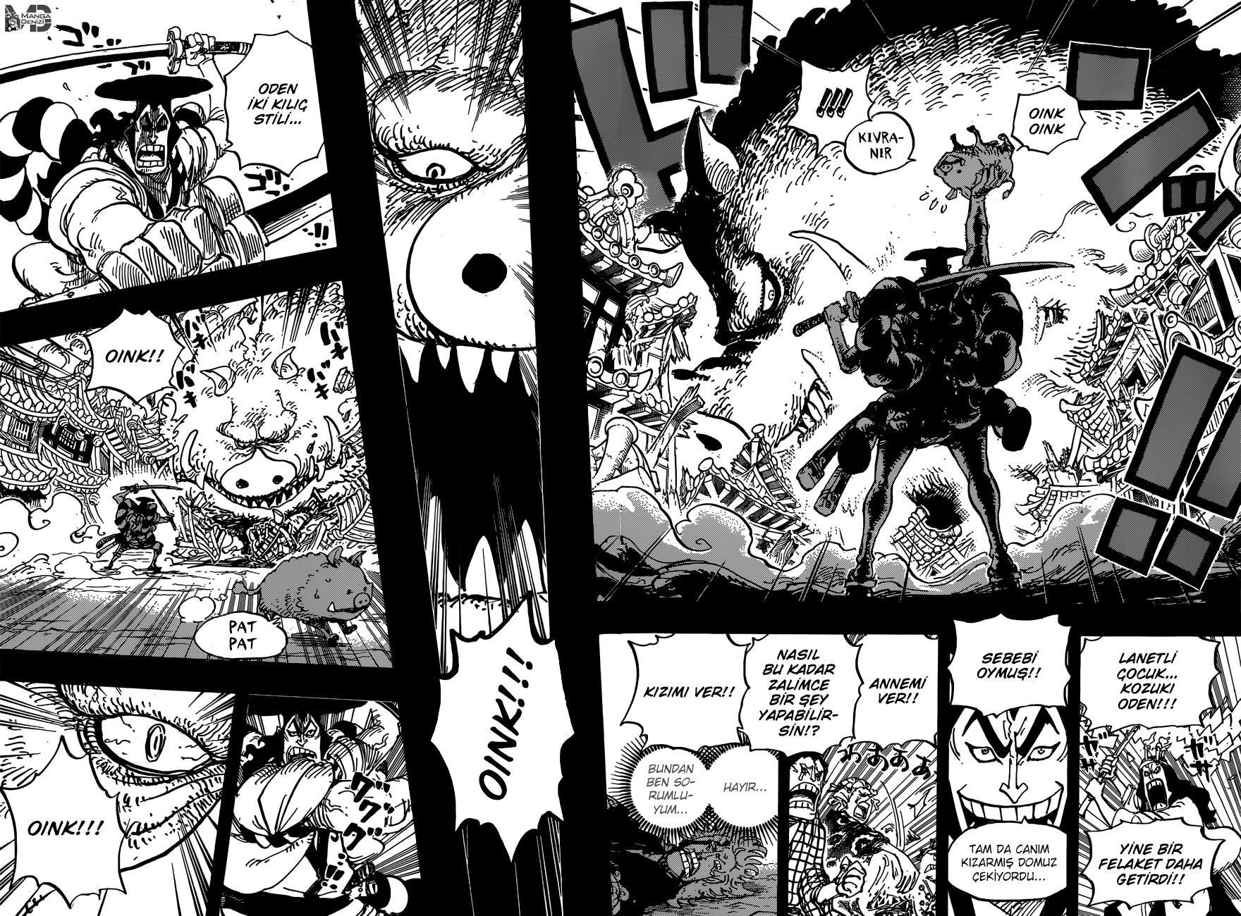 One Piece mangasının 0961 bölümünün 11. sayfasını okuyorsunuz.