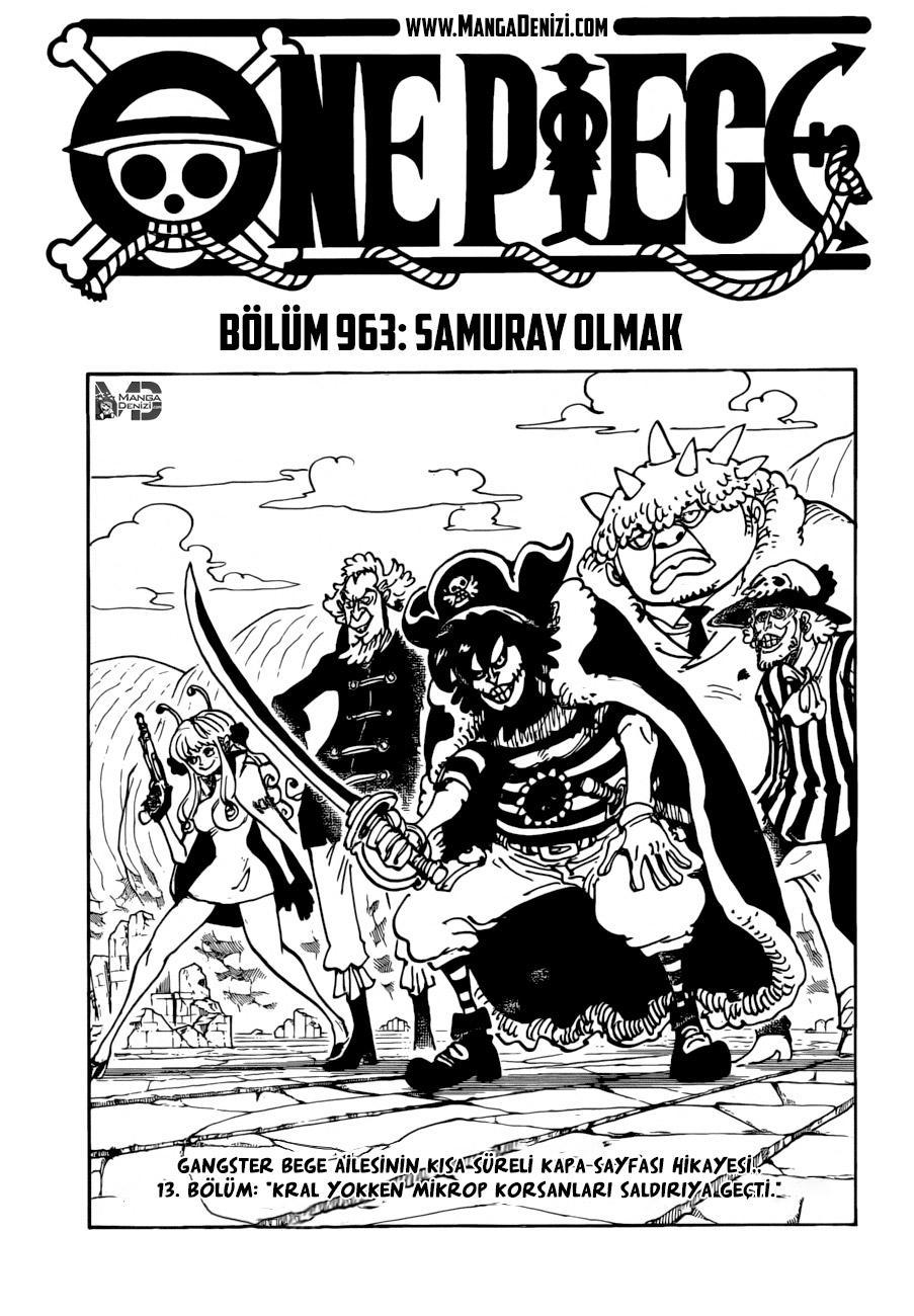 One Piece mangasının 0963 bölümünün 2. sayfasını okuyorsunuz.