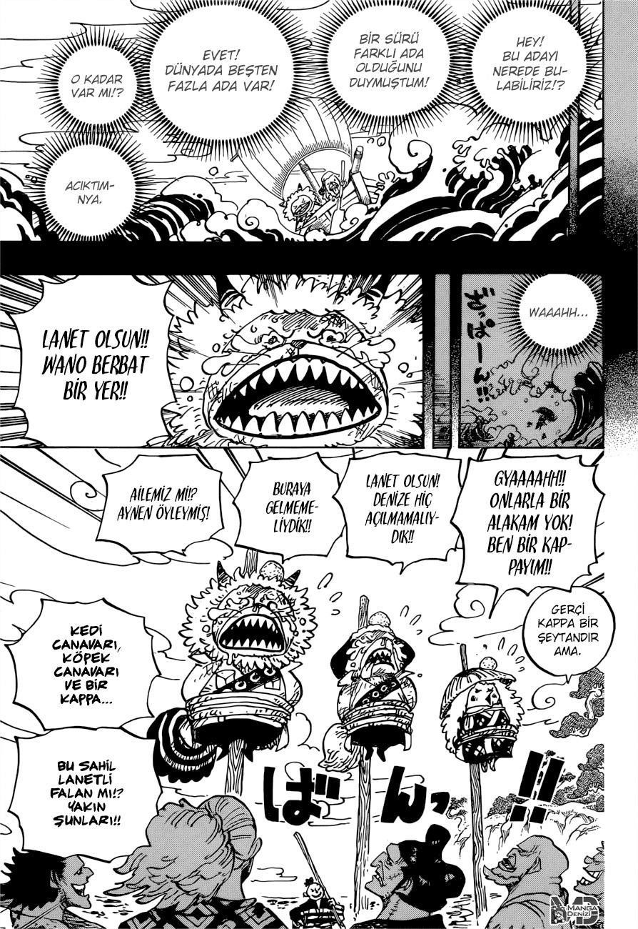 One Piece mangasının 0963 bölümünün 4. sayfasını okuyorsunuz.