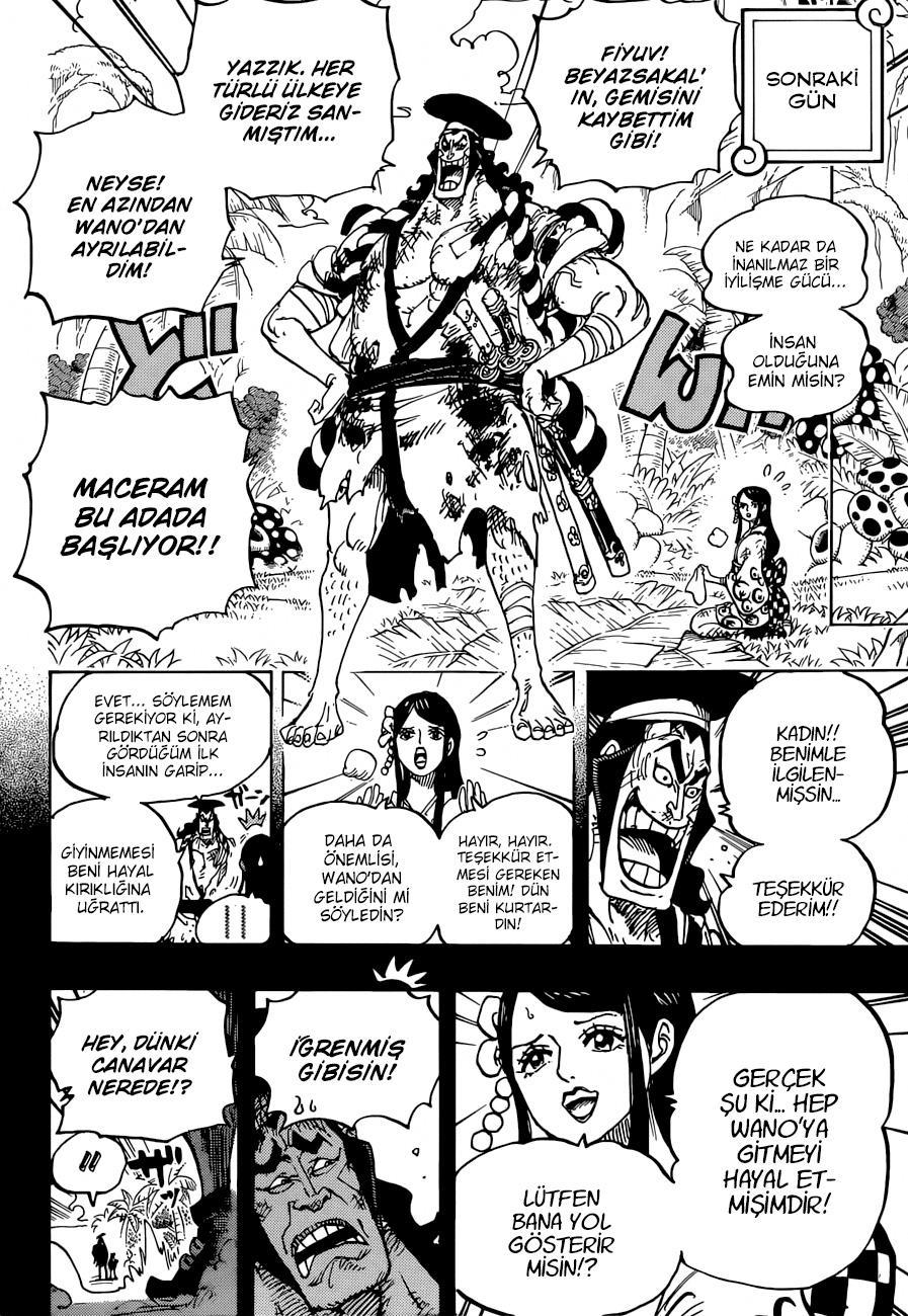 One Piece mangasının 0964 bölümünün 13. sayfasını okuyorsunuz.