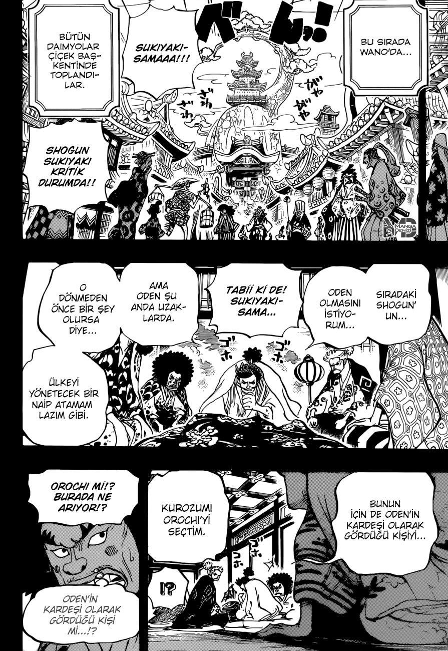 One Piece mangasının 0965 bölümünün 7. sayfasını okuyorsunuz.