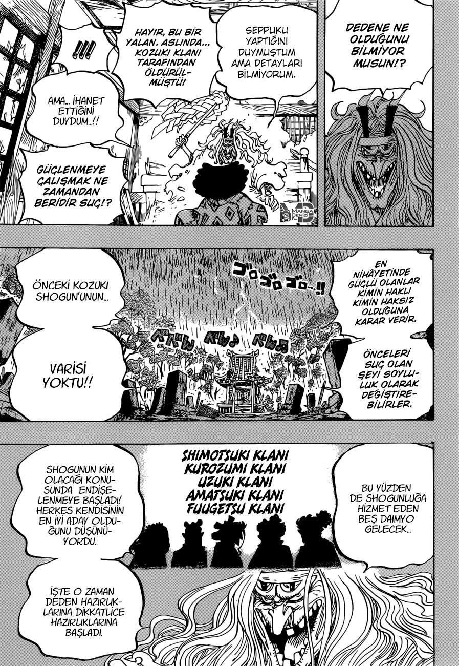 One Piece mangasının 0965 bölümünün 10. sayfasını okuyorsunuz.