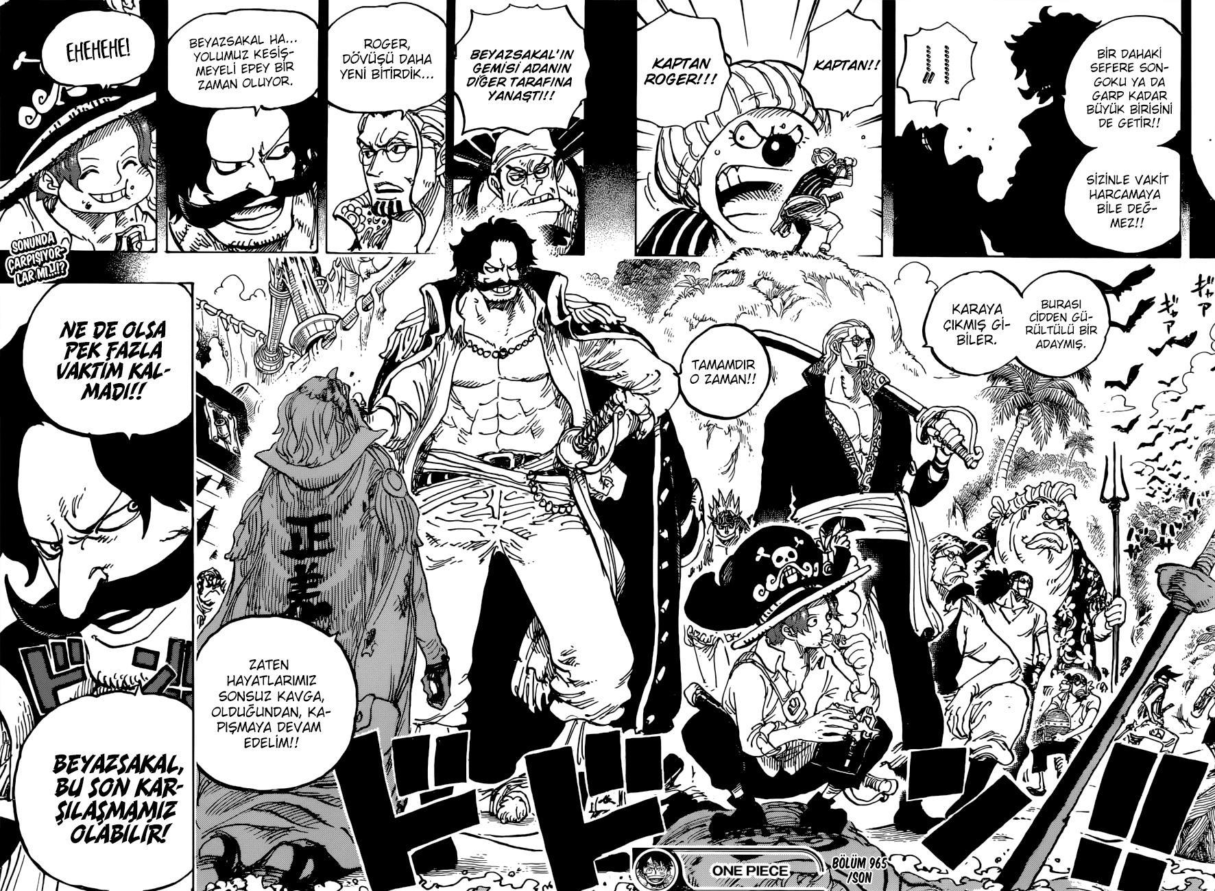 One Piece mangasının 0965 bölümünün 17. sayfasını okuyorsunuz.