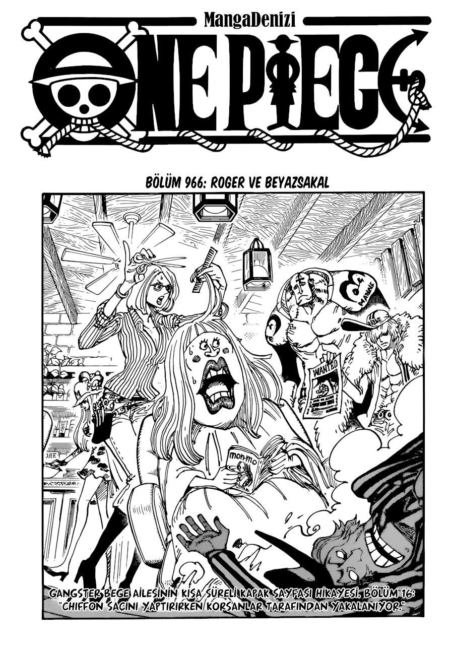 One Piece mangasının 0966 bölümünün 2. sayfasını okuyorsunuz.