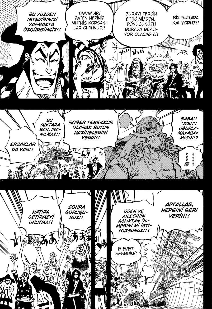 One Piece mangasının 0966 bölümünün 13. sayfasını okuyorsunuz.