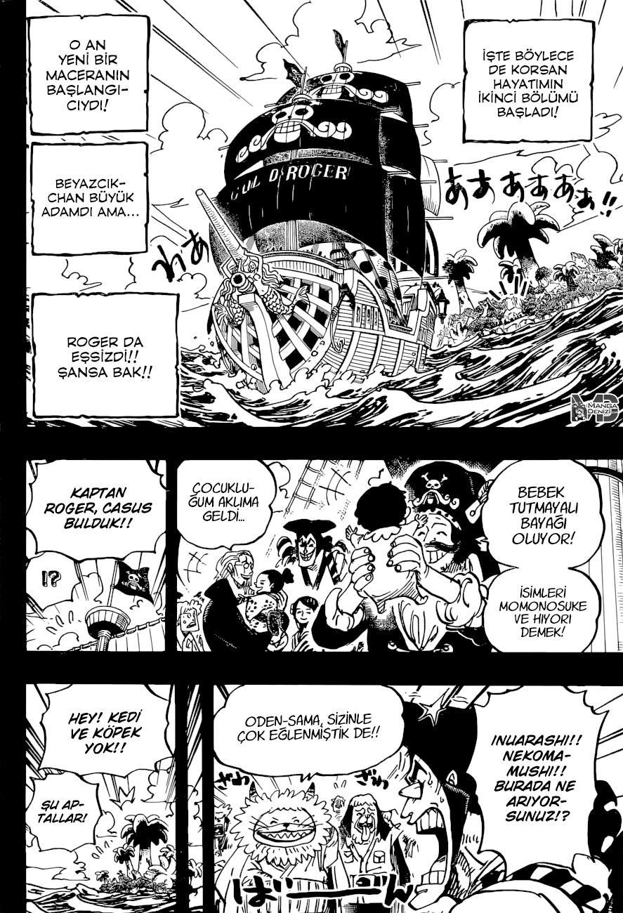 One Piece mangasının 0966 bölümünün 14. sayfasını okuyorsunuz.