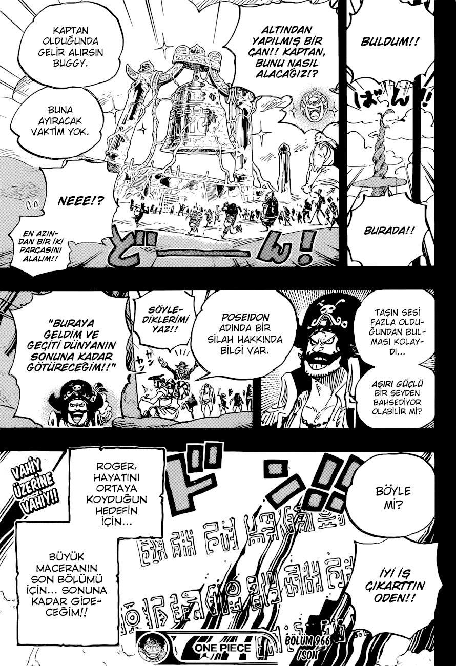 One Piece mangasının 0966 bölümünün 17. sayfasını okuyorsunuz.